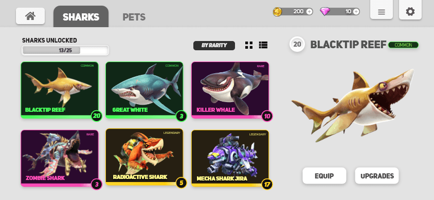 Vertically Scrollable Grid with Single Character Preview